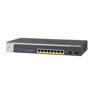 Netgear Smart Switch 8 ports Gigabit Ethernet PoE+ haute puissance avec 2 ports (190 W)