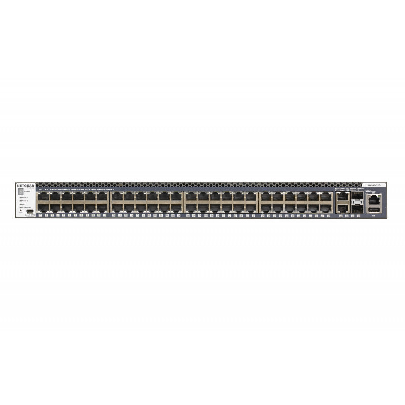 Netgear Switch 48x1000 2x10GBT 2x SFP+ Mgd - GSM4352S-100NES Netgear Switch 48x1000 2x10GBT 2x SFP+ Mgd - GSM4352S-100NES