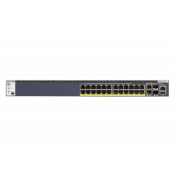 Netgear Switch 24x1000 PoE 1000W + 2x10GBT 2x SFP+ - GSM4328PB-100NES