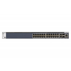 Netgear Switch 24x1000 2x10GBT 2x SFP+ Mgd - GSM4328S-100NES