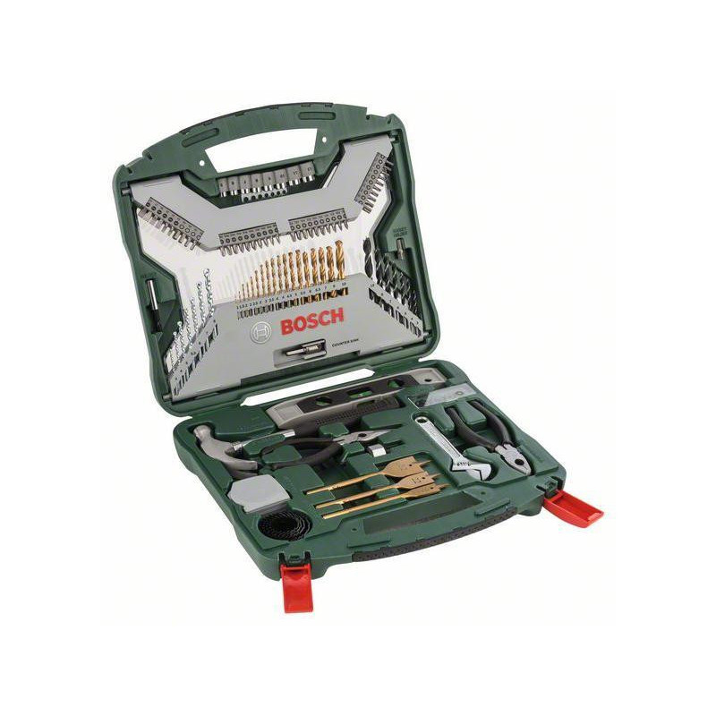 BOSCH Kit 103pcs de forets et tournevis en titane X-Line2607019331 BOSCH Kit 103pcs de forets et tournevis en titane X-Line2607019331