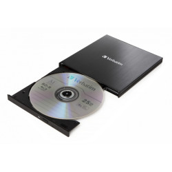 Verbatim DVW ext. Slimline USB3.1 Typ C Blu-ray Brenner extern retail 43889