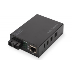 DIGITUS Gigabit Medienkonverter. RJ45/SC 0.5km - DN-82120-1