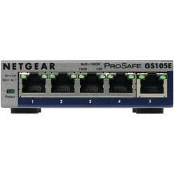 Netgear Switch 5 ports Gigabit série Plus - GS105E-200PES