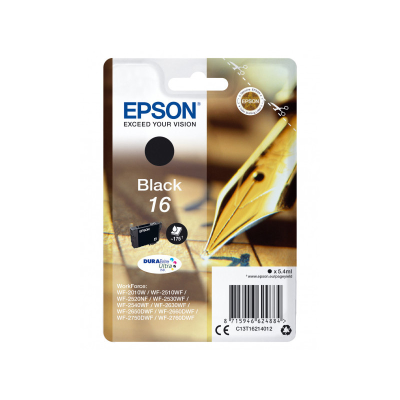 Epson TIN 16 black C13T16214012 Epson TIN 16 black C13T16214012