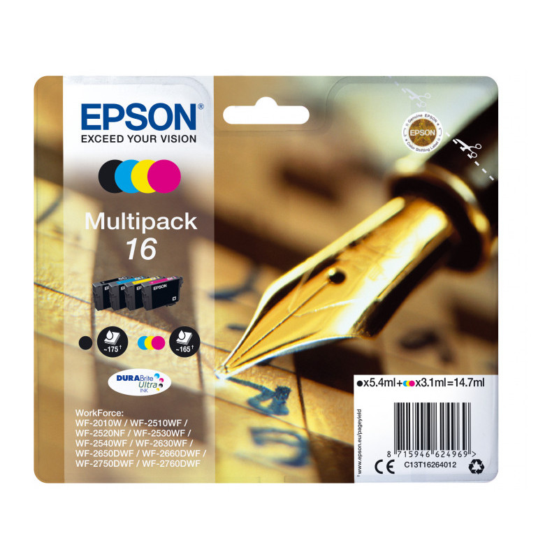 Epson TIN 16 Multipack C13T16264012 Epson TIN 16 Multipack C13T16264012