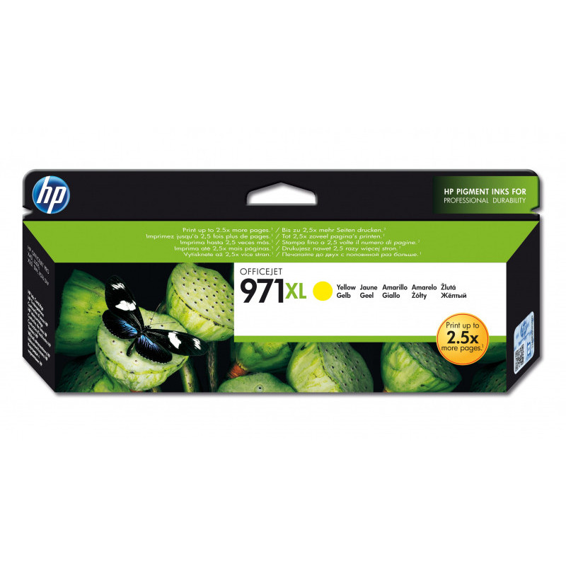 HP TIN # 971XL CN628AE YELLOW CN628AE HP TIN # 971XL CN628AE YELLOW CN628AE
