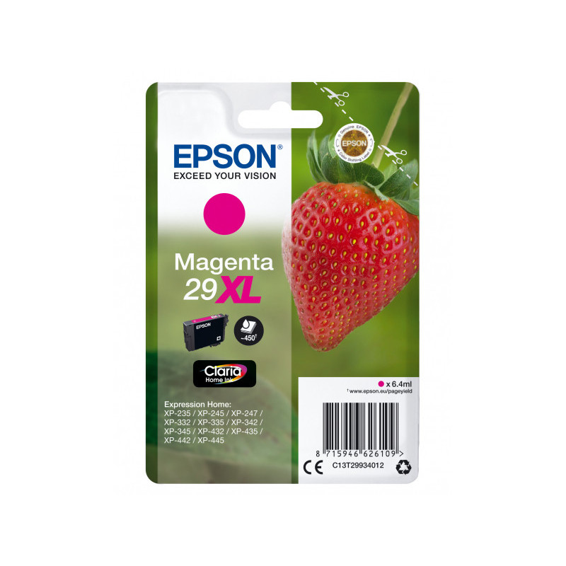Epson TIN 29XL magenta C13T29934012 Epson TIN 29XL magenta C13T29934012