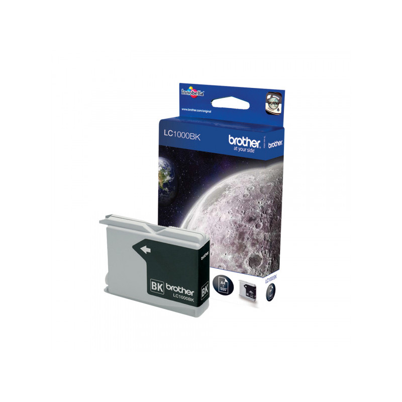 Brother LC Ink Cartridge Original - Black - 19 ml LC1000BK Brother LC Ink Cartridge Original - Black - 19 ml LC1000BK