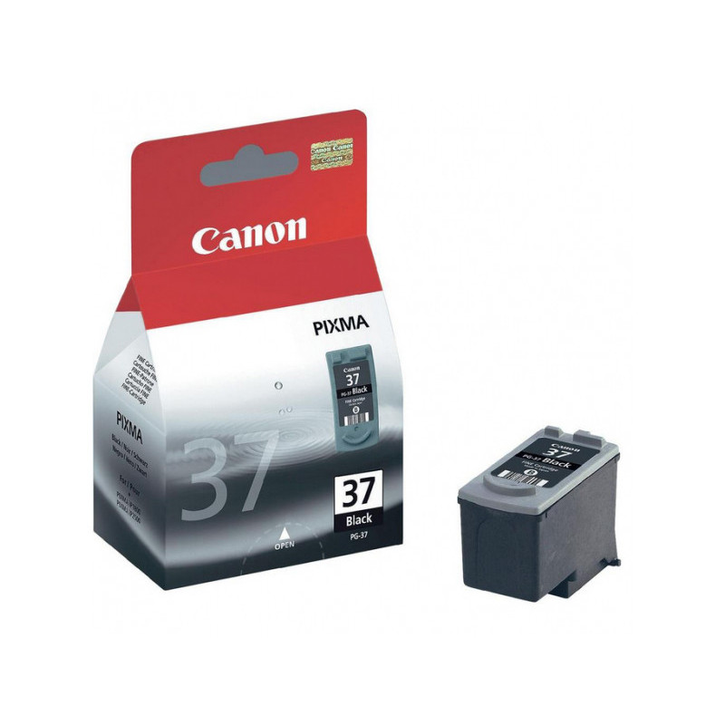 Canon PIXMA PG-37 - Ink Cartridge Original - Black - 11 ml 2145B001 Canon PIXMA PG-37 - Ink Cartridge Original - Black - 11 ml 2145B001