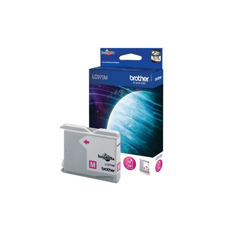Brother Ink Cartridge Original - magenta - 11 ml LC970M Brother Ink Cartridge Original - magenta - 11 ml LC970M