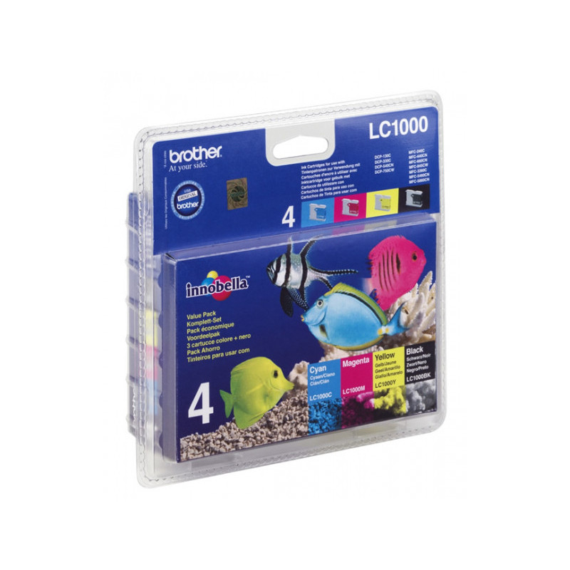 Brother TIN LC-1000 Multipack LC1000VALBP