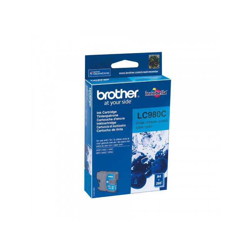 Brother Ink Cartridge Original - cyan - 5.5 ml LC980C