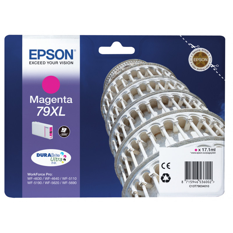 Epson TIN 79XL Magenta C13T79034010 Epson TIN 79XL Magenta C13T79034010