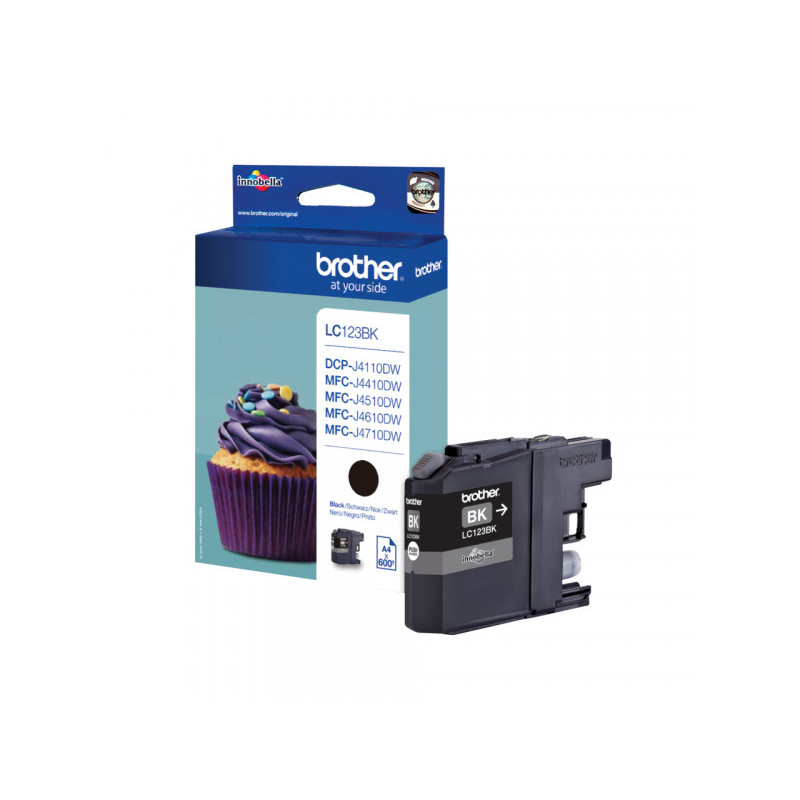 Brother TIN LC-123BK black LC123BK Brother TIN LC-123BK black LC123BK