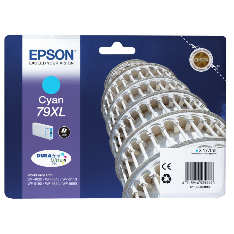 Epson TIN 79XL Cyan C13T79024010 Epson TIN 79XL Cyan C13T79024010