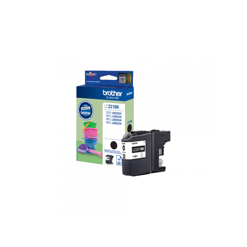 TIN Brother LC221BK black LC221BK TIN Brother LC221BK black LC221BK
