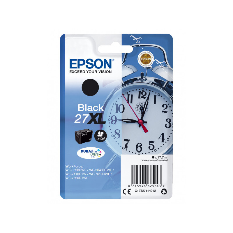 Epson TIN #27 XL black C13T27114012 Epson TIN #27 XL black C13T27114012