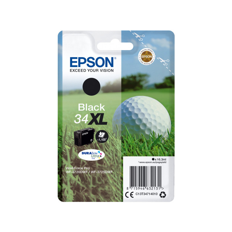 Epson 34XL TIN black HC C13T34714010 Epson 34XL TIN black HC C13T34714010