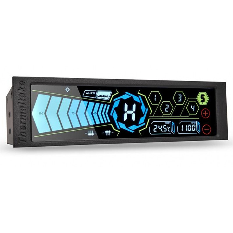 Thermaltake PC- Gehäuselüfter Steuerung Commander FT AC-010-B51NAN-A1