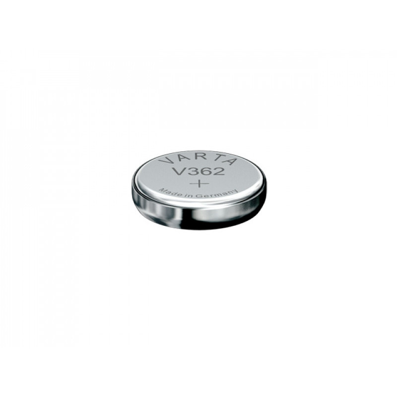 Bouton en oxyde d\'argent de la batterie Varta. . 362 1.55V Blister (1-Pack) 00362 101 401 Bouton en oxyde d\'argent de la batterie Varta. . 362 1.55V Blister (1-Pack) 00362 101 401
