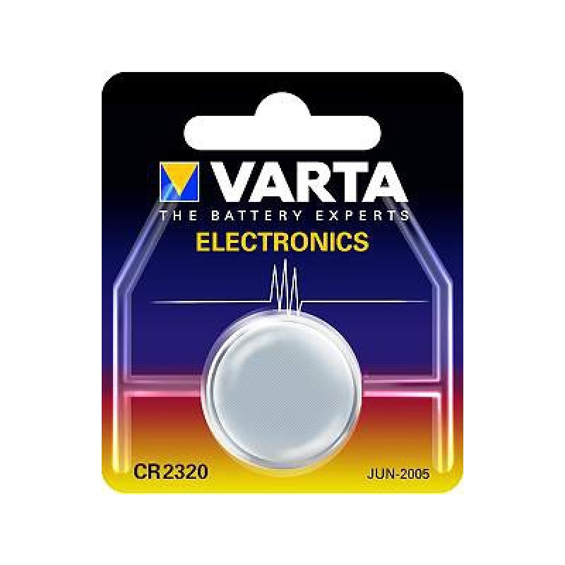 Pile bouton au lithium Varta CR2320 3V Blister (1-Pack) 06320 101 401 Pile bouton au lithium Varta CR2320 3V Blister (1-Pack) 06320 101 401