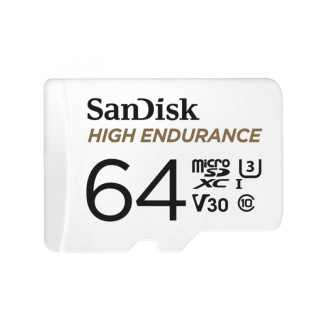 64 GB MicroSDXC SANDISK High Endurance R100/W40 - SDSQQNR-064G-GN6IA