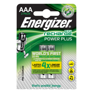 Energizer Akku Recharge AAA HR03 Micro 700mAh (lot de 2) . E300626500