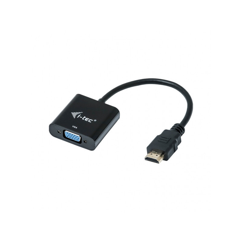 I-TEC Adapter HDMI zu VGA Full-HD 1920x1080/60 Hz 15cm HDMI2VGAADA I-TEC Adapter HDMI zu VGA Full-HD 1920x1080/60 Hz 15cm HDMI2VGAADA