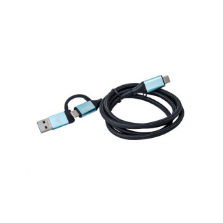 I-TEC USB-C auf USB-C Kabel mit integriertem USB 3.0 Ad. 1m C31USBCACBL