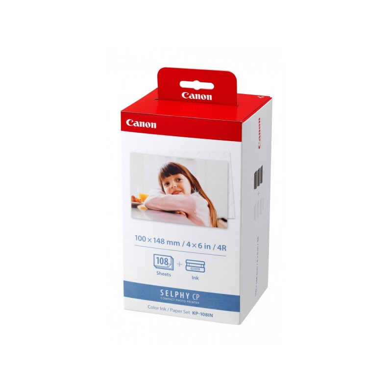 Canon Valuepack KP108IN+Papier cy/ma/ye (10x15cm) 108s 3115B001 Canon Valuepack KP108IN+Papier cy/ma/ye (10x15cm) 108s 3115B001