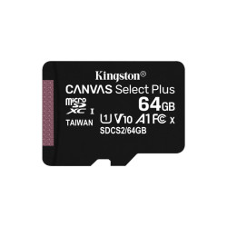 Kingston MicroSDXC 64GB Canvas Select Plus C10 UHS-I 85MB/s SDCS2/64GBSP