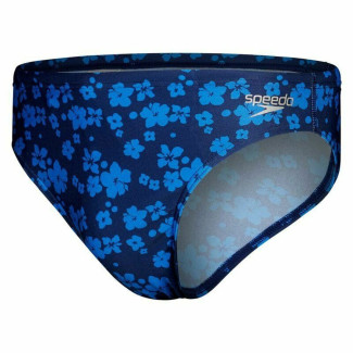 Bañador Hombre Speedo Allover Brief Azul