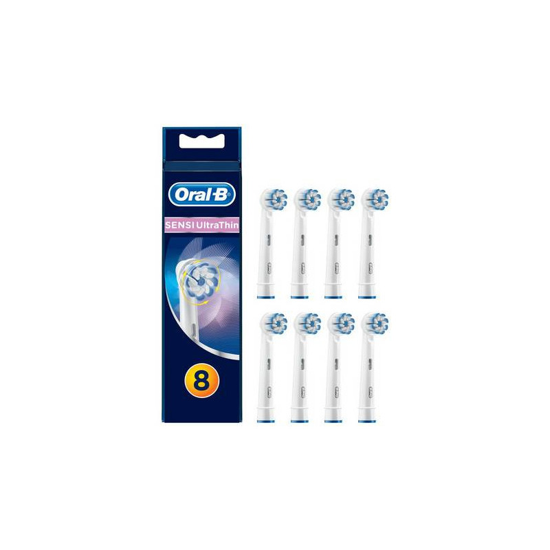 Oral-B  Lot de 8 têtes de brosse à dents de rechange Sensi Ultra fin