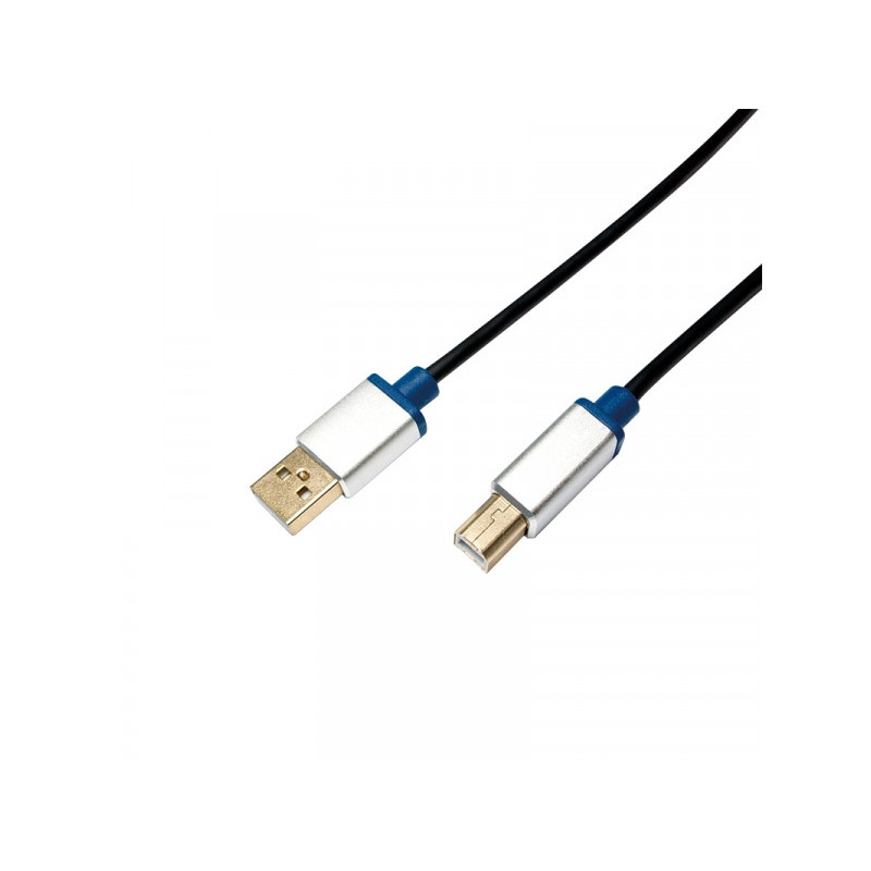 Câble USB 2.0 LogiLink Premium USB-A vers USB-B 2m BUAB220 Câble USB 2.0 LogiLink Premium USB-A vers USB-B 2m BUAB220