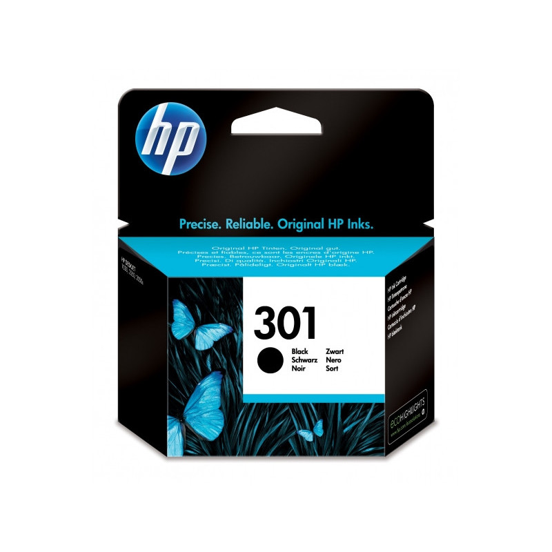 HP Tintenpatrone NR.301/CH561EE schwarz - CH561EE HP Tintenpatrone NR.301/CH561EE schwarz - CH561EE