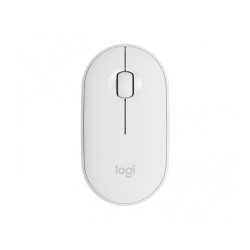 Logitech Pebble M350 Souris sans fil blanc - 910-005716