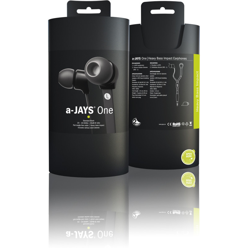 JAYS Ecouteurs intra auriculaires Bluetooth A-JAYS ONE JAYS Ecouteurs intra auriculaires Bluetooth A-JAYS ONE
