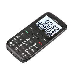 Olympia Happy II Dual SIM black. mit 3 Wechselcovern - 2213