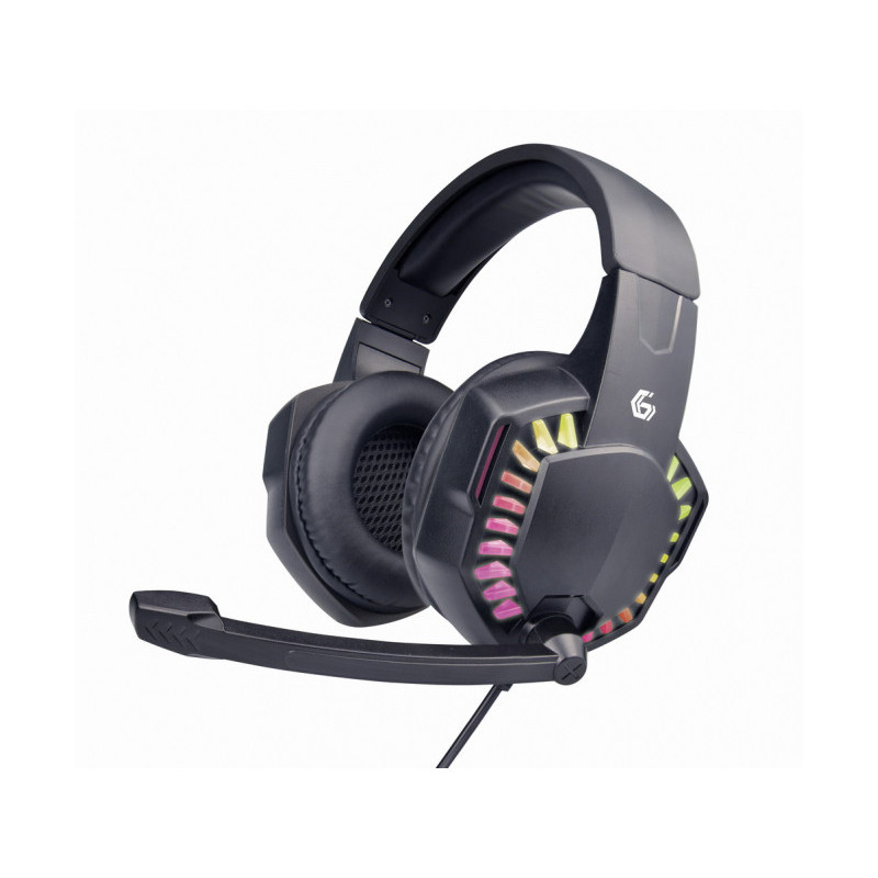 Gembird Casque audio avec micro et effets LED pour gamer GHS-06