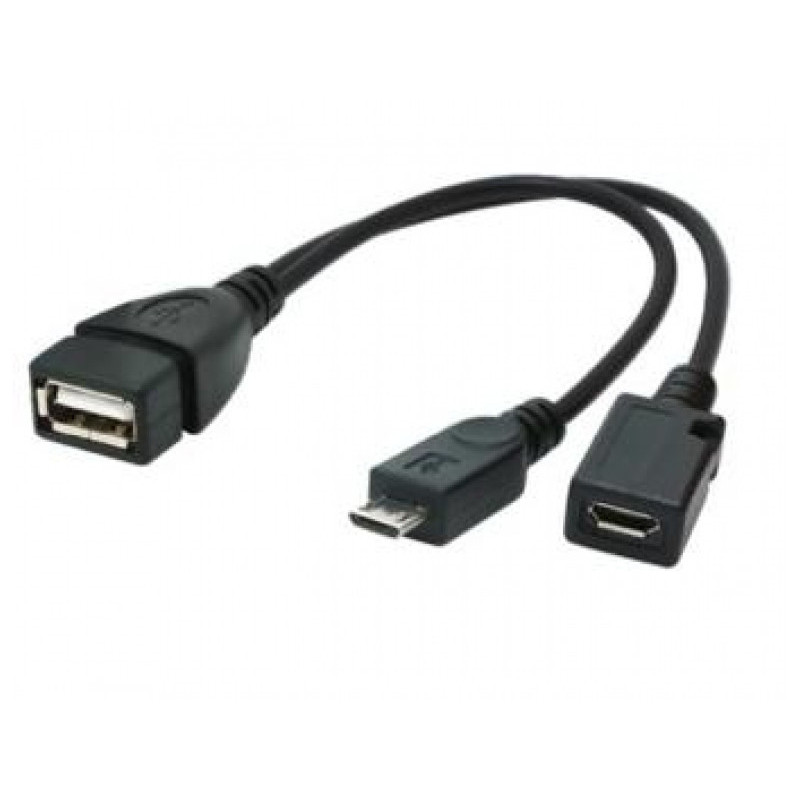 CableXpert A-OTG-AFBM-04 - 0.15 m - Micro USB-B - USB-A - Noir A-OTG-AFBM-04 CableXpert A-OTG-AFBM-04 - 0.15 m - Micro USB-B - USB-A - Noir A-OTG-AFBM-04