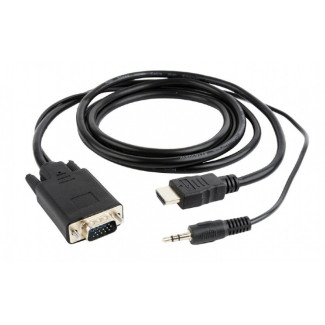 CableXpert 5 m - VGA - HDMI/3.5mm - Mâle - Mâle - 1920 x 1080 pixels CC-DP-HDMI-5M