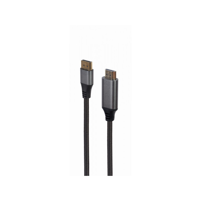 CableXpert CC-DP-HDMI-4K-6 DisplayPort to HDMI cable Premium 1.8 m - Cable - Digital/Display/Video C CableXpert CC-DP-HDMI-4K-6 DisplayPort to HDMI cable Premium 1.8 m - Cable - Digital/Display/Video C