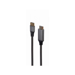CableXpert CC-DP-HDMI-4K-6 DisplayPort to HDMI cable Premium 1.8 m - Cable - Digital/Display/Video C