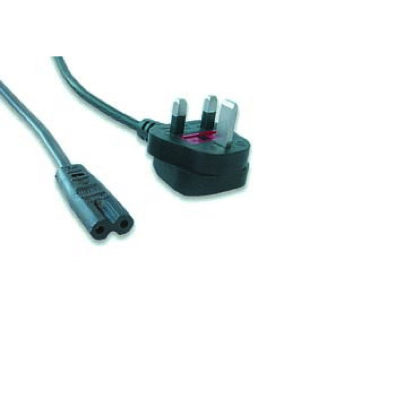 CableXpert UK power cord (C7). 3 A. 6 ft - PC-187-ML7 CableXpert UK power cord (C7). 3 A. 6 ft - PC-187-ML7