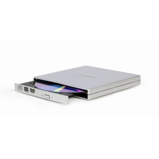 Gembird lecteur CD DVD externe± RW enregistreur - Argent DVD-USB-02-SV