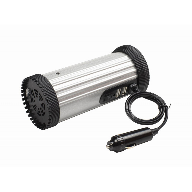 EnerGenie 150W Convertisseur pour automobile du courant continu en courant alternatif EG-PWC150-01 EnerGenie 150W Convertisseur pour automobile du courant continu en courant alternatif EG-PWC150-01
