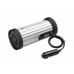 EnerGenie 150W Convertisseur pour automobile du courant continu en courant alternatif EG-PWC150-01