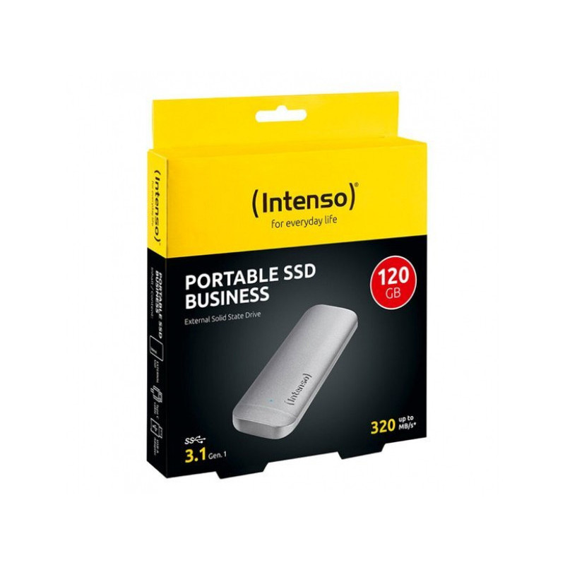 Intenso externe SSD Business 120GB (3824430) - USB 3.1 Intenso externe SSD Business 120GB (3824430) - USB 3.1