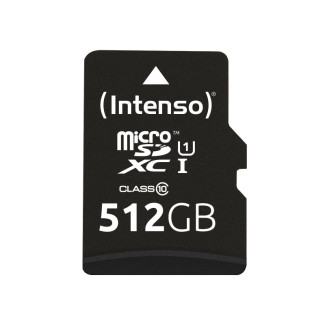 Intenso memory card microSDXC UHS-I Premium 512 GB + adapter CL 10